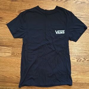 Vans Black Short Sleeve Tee Classic Style
